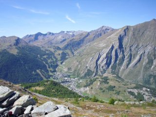 La Thuile vista dal Colle...