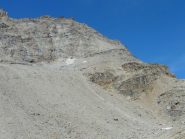 levanna centrale sulla destra la via di salita