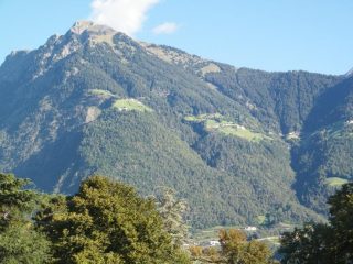 La Mutspitz vista da Merano