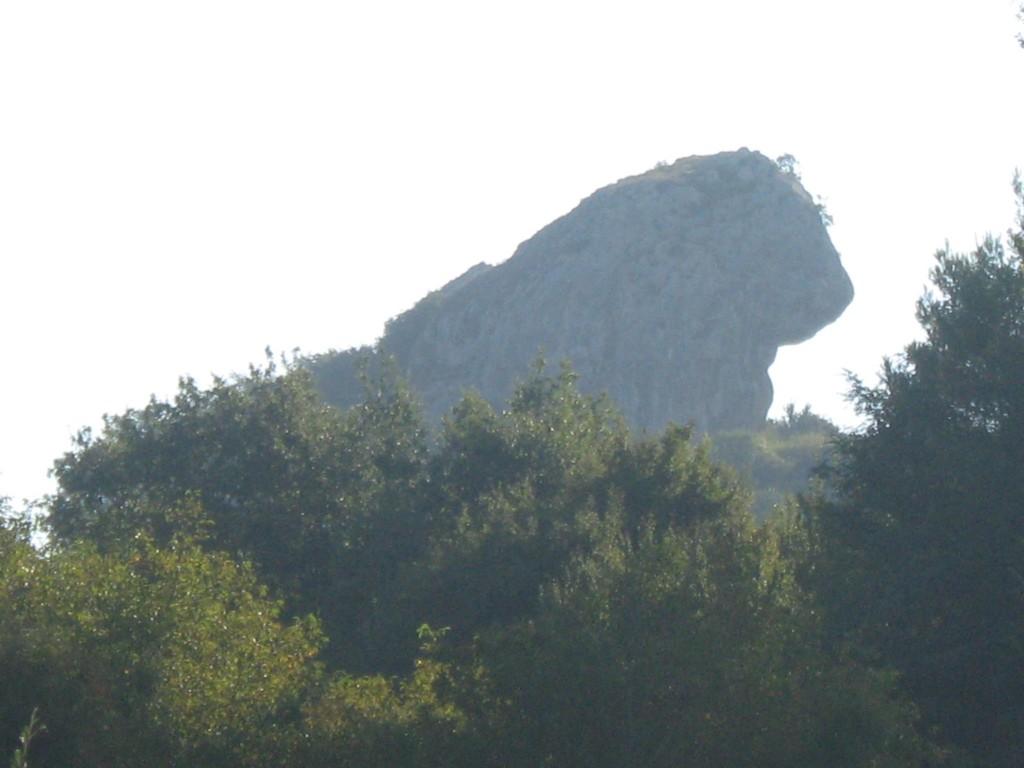 la falesia con caretteristica 