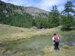 piccolo stagno dell'alpe Comboe'..