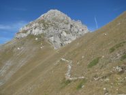 Pizzo Cefalone visto da sud-est