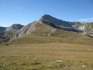 Il Pizzo Cefalone visto dalla Sella dei Grilli