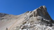 Ghiaione dopo la balza rocciosa