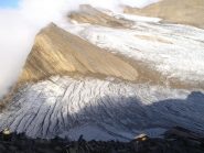 Cond.ghiacciaio visto dalla cima