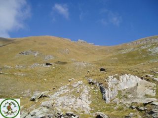 la punta dal bivio con la roisetta