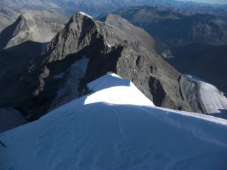 A destra, in fondo in fondo, dove arriveremo a fine giornata