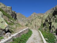 entrando nel vallone dei laghi