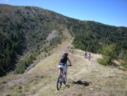 discesa prima del tratto più faticoso