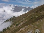 parte alta della discesa verso il Jervis