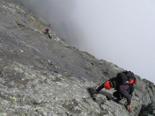 salita dopo i chiodi x la doppia