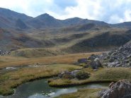 discesa verso il rifugio chardonnet