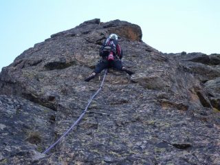 andrea sul tiro di 6a