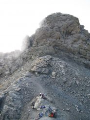 La cima sud vista dal colletto