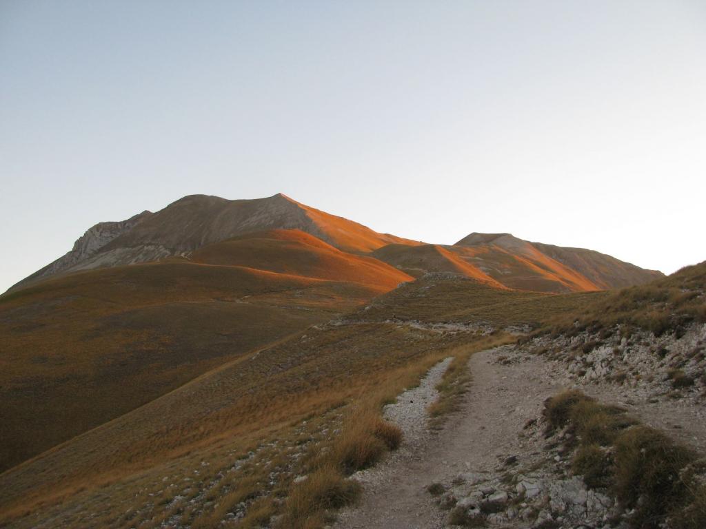 Cresta di salita al Rifugio Zilioli