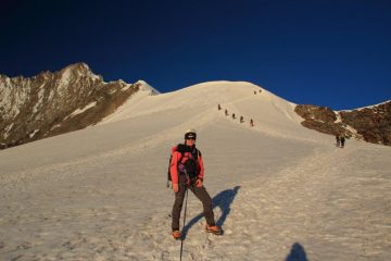 Stelvio sale verso il colletto del Windjoch (11-9-2011)