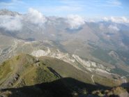 vista su un tratto di salita