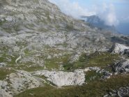 discesa nella conca delle carsene