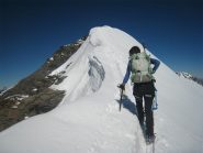 Arrivo in cima