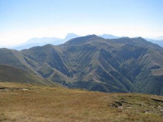Monte Gorzano visto dalla spalla sud-est