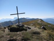Vetta di Cima Lepri ed il Gran Sasso