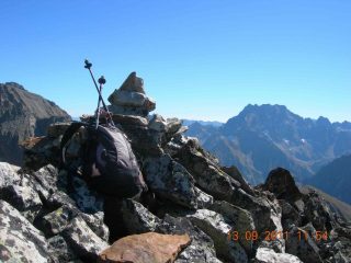 Vetta con Argentera sullo sfondo