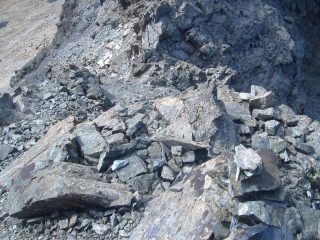 cresta O vista dall'alto