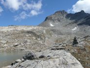 Dal lago incontrato durante la mia discesa