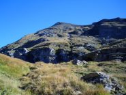 in vista della Testa Grigia....