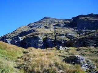 in vista della Testa Grigia....