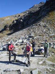l'arrivo al Colle Pinter..