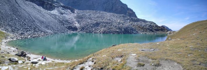 il lago Pinter superiore...