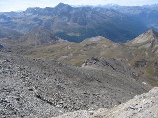 tutta la cresta di salita