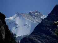 LoZinalrothorn alla partenza da Zinal