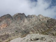 la cresta vista dal versante val Tanaro