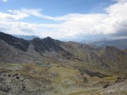 panorama dalla cima verso la Francia