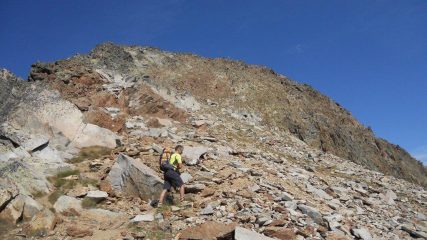 Fra poco iniziano le facili roccette