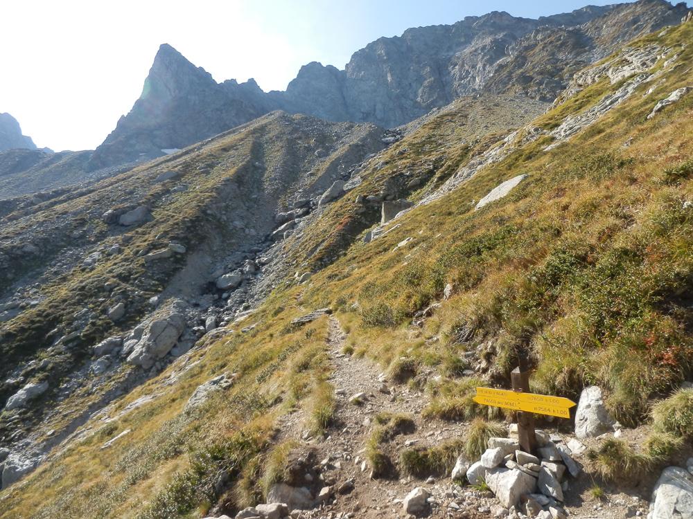 Bivio dove svoltare a sx