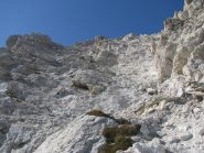 Tratto finale di salita
