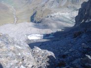 Versante di salita visto dall'alto
