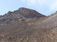 poco prima di scollinare verso il passo della vacca