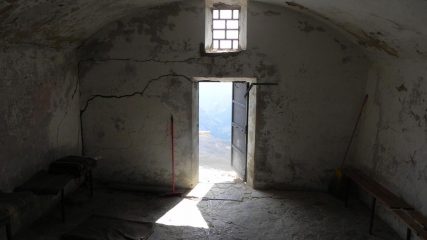 dall'interno della cappella