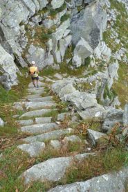scendendo al lago del Boiret