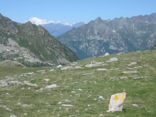 Il Bianco scendendo dal col Lazooney