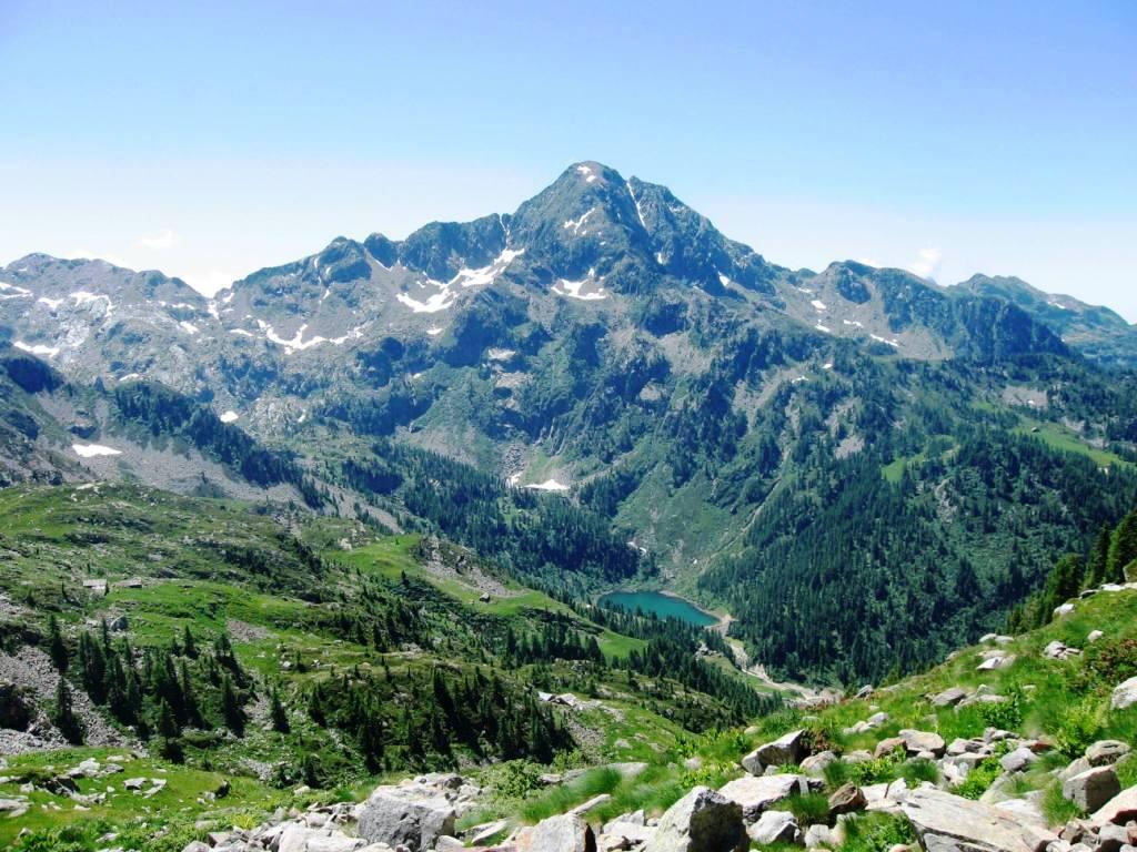Lago Vargno e mont Mars