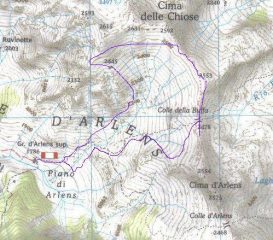 Il mio anello nel vallone della Buffa