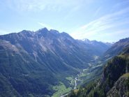 panorama sulla valle di Rhemes da Maison Cou..