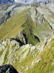 La cresta dalla cima