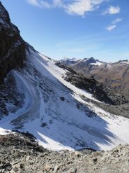 04 - il piccolo ghiacciaio di Vaudaletta