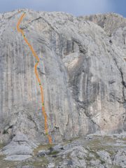 percorso abbastanza preciso